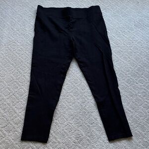 LOFT Black Stretch High-Rise Leggings